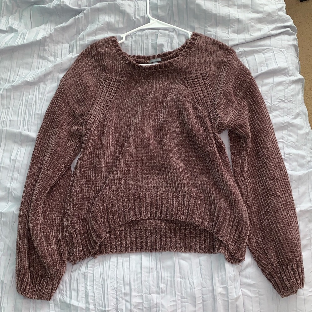 Chenille sweater